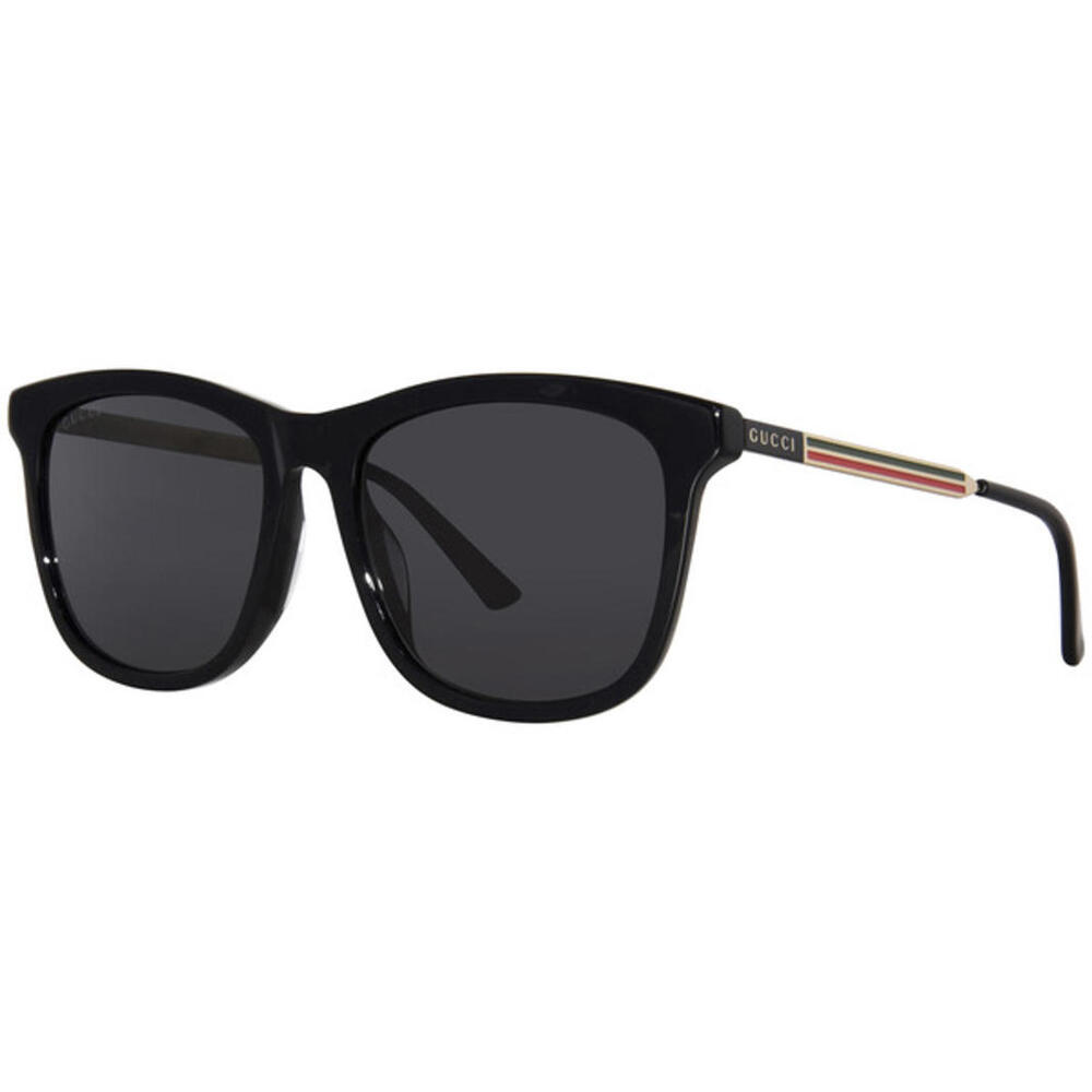 Gucci GG1037SK 001 Sunglasses Men's Black/Grey Square Shape